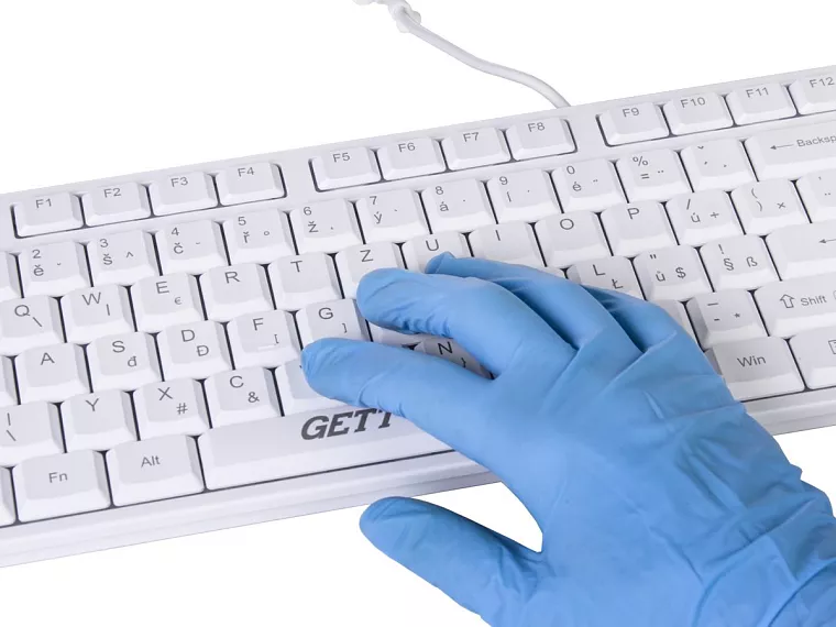 Klávesnice hygienická CleanType Easy Basic, voděodolná