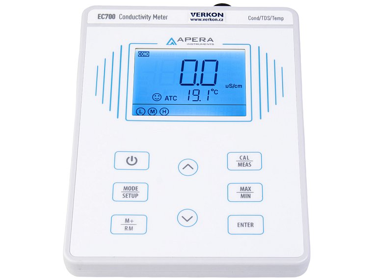 Konduktometr stolní Apera EC 700