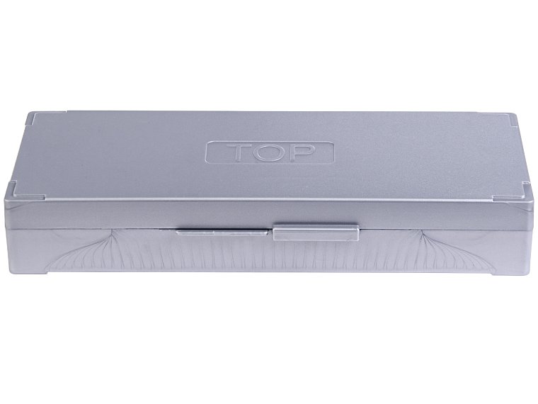 Krabice na podložní skla, pro 50 ks mikroskel 76 x 26 mm, ABS