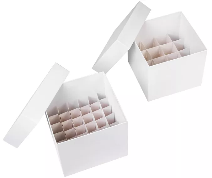Kryobox papírový pro centrifugační zkumavky Falcon