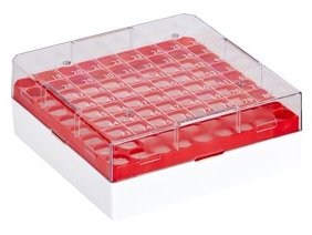 Kryobox s mřížkou a průhledným víkem, 81 míst, PC