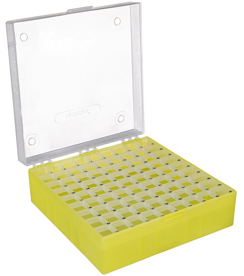 Kryobox s mřížkou a průhledným víkem, PP
