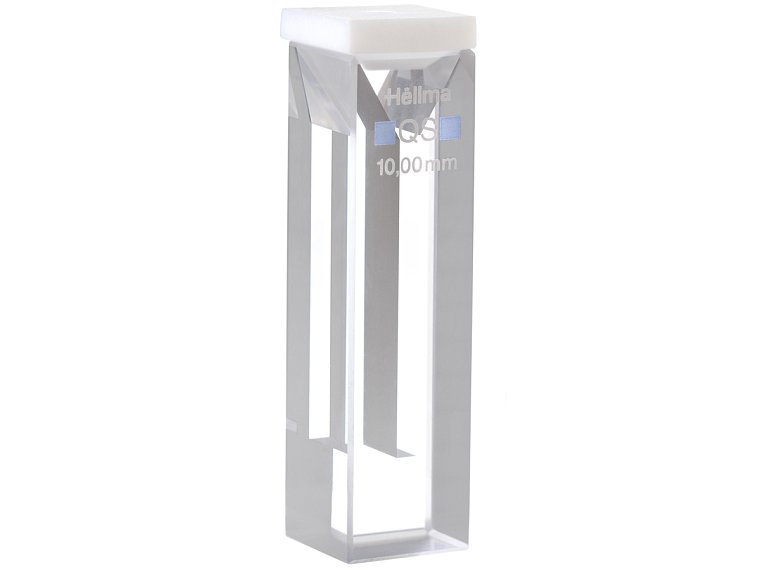 fluorescenční kyveta s PTFE víčkem, typ 108.002F-QS