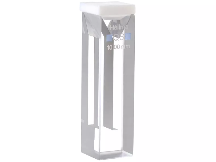 fluorescenční kyveta s PTFE víčkem, typ 108.002F-QS