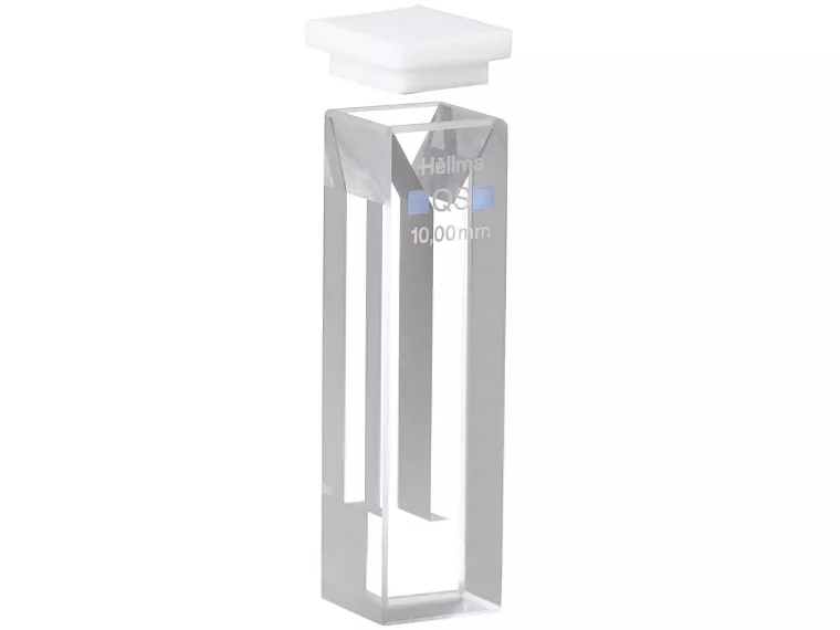 fluorescenční kyveta s PTFE víčkem, typ 108.002F-QS