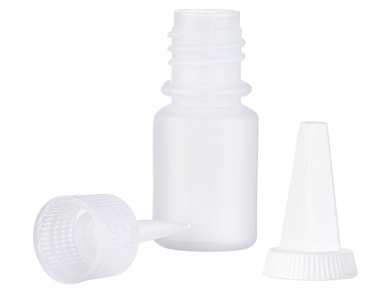 Láhev kapací včetně uzávěru, HDPE