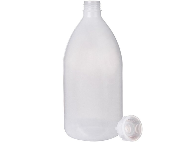 Láhev zásobní vhodná pro kyselinu fluorovodíkovou (HF), Witeg