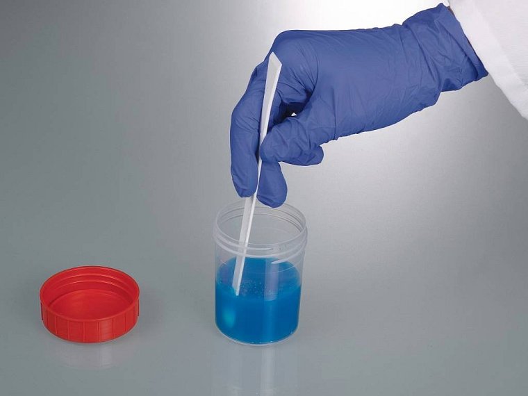 Lžička SteriPlast na práškové materiály, sterilní