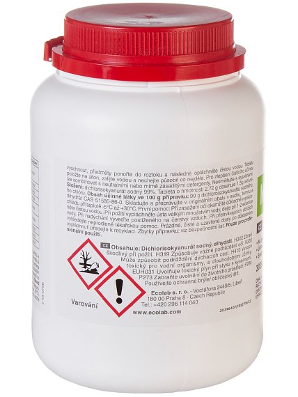 Medicarine, tabletovaný dezinfekční přípravek
