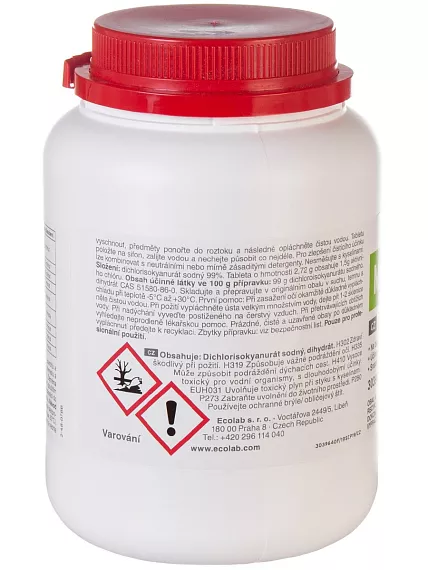Medicarine, tabletovaný dezinfekční přípravek