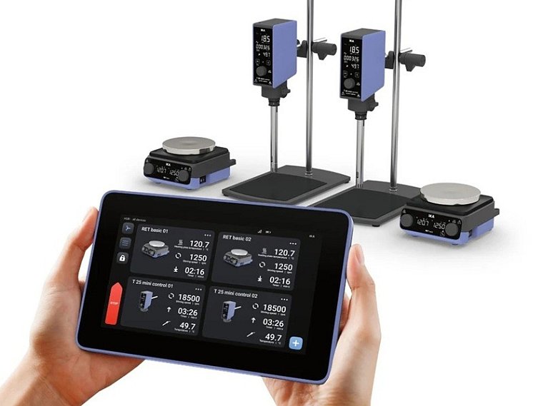 externí řídicí panel IKA HUB (objednává se samostatně)