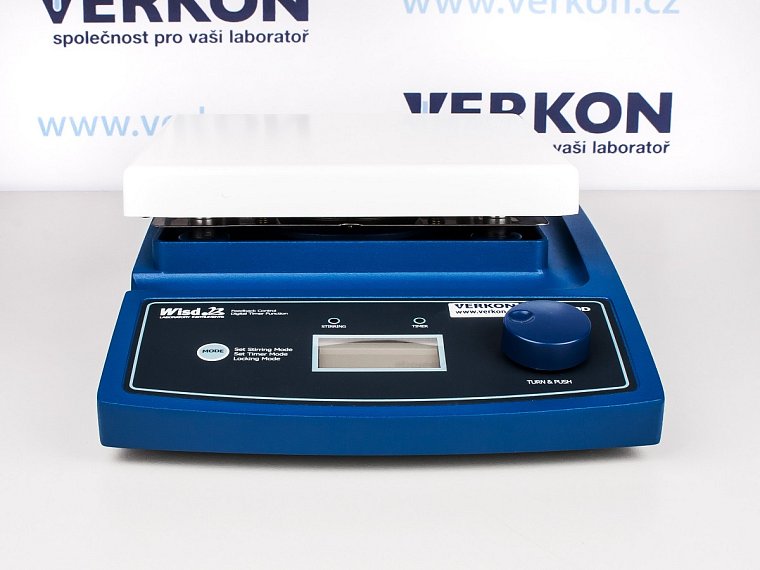 Míchačka magnetická Witeg MS-20D, bez ohřevu, s keramickou deskou