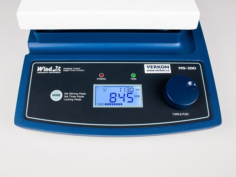 Míchačka magnetická Witeg MS-20D, bez ohřevu, s keramickou deskou
