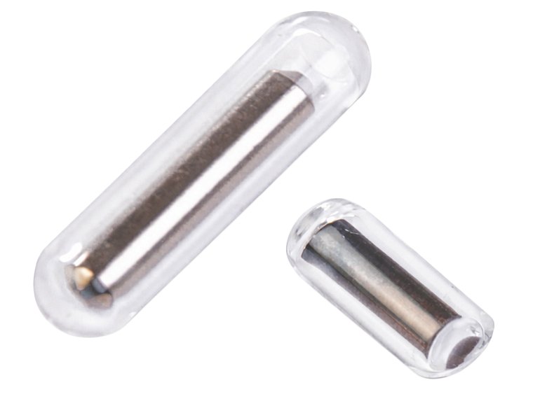 Míchadlo magnetické, skleněné