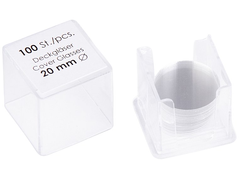 Mikrosklo krycí kruhové, Marienfeld