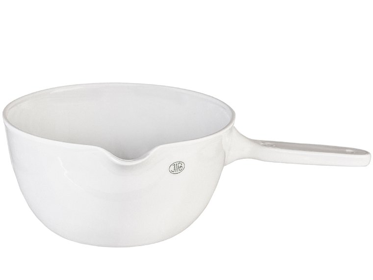 Miska odpařovací porcelánová s plochým dnem a držadlem