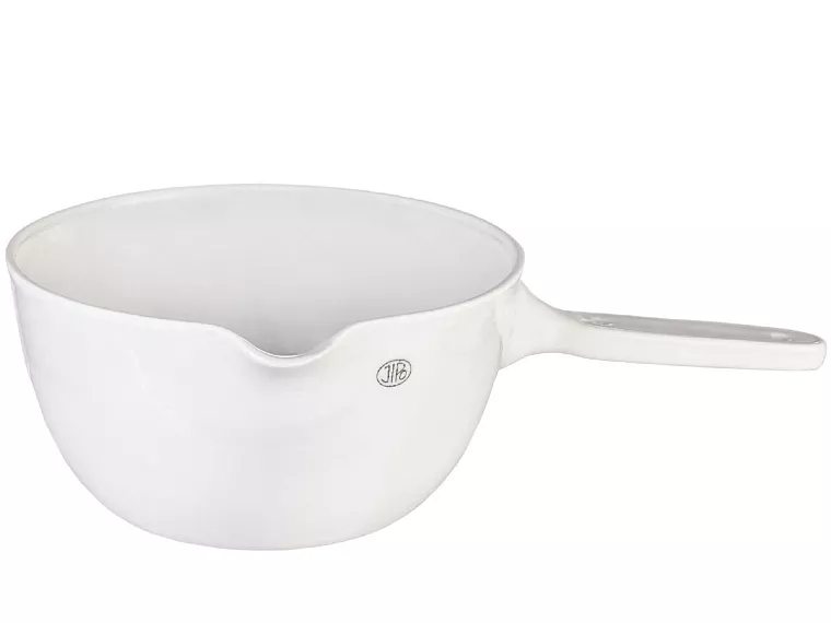 Miska odpařovací porcelánová s plochým dnem a držadlem