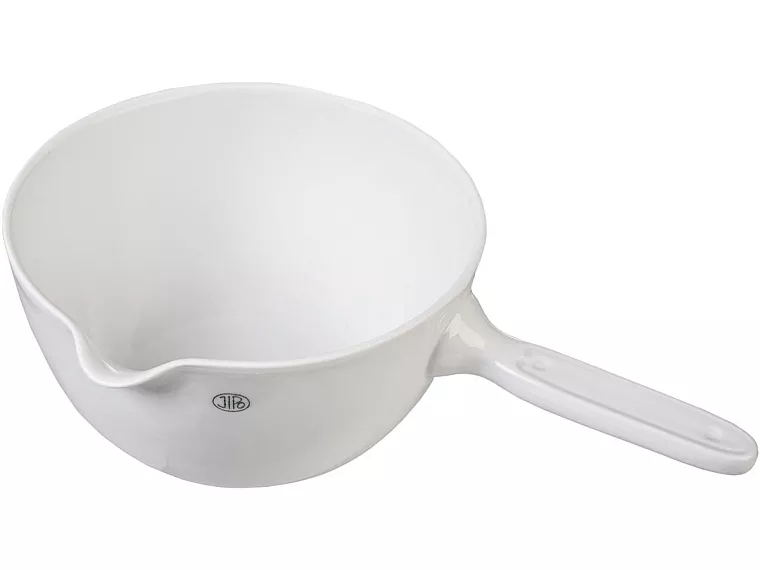 Miska odpařovací porcelánová s plochým dnem a držadlem