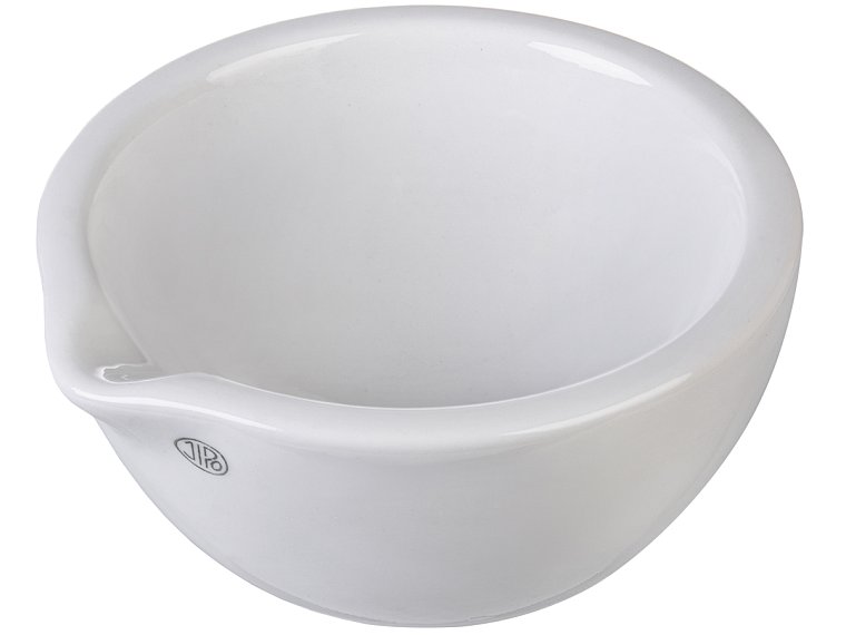 Miska třecí glazovaná, porcelánová