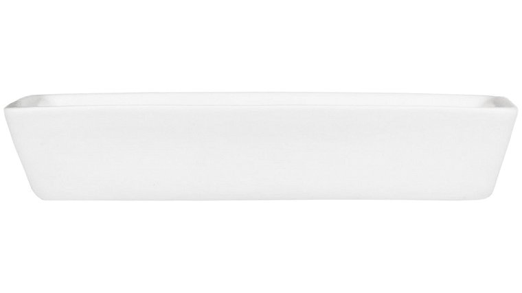 Miska žíhací porcelánová, čtyřhranná