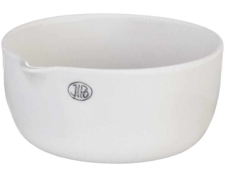 Miska žíhací porcelánová, s výlevkou