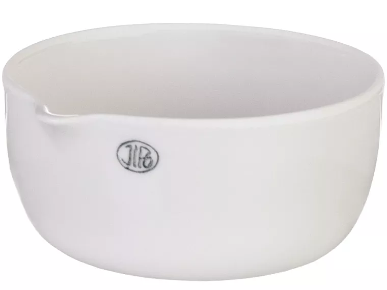 Miska žíhací porcelánová, s výlevkou