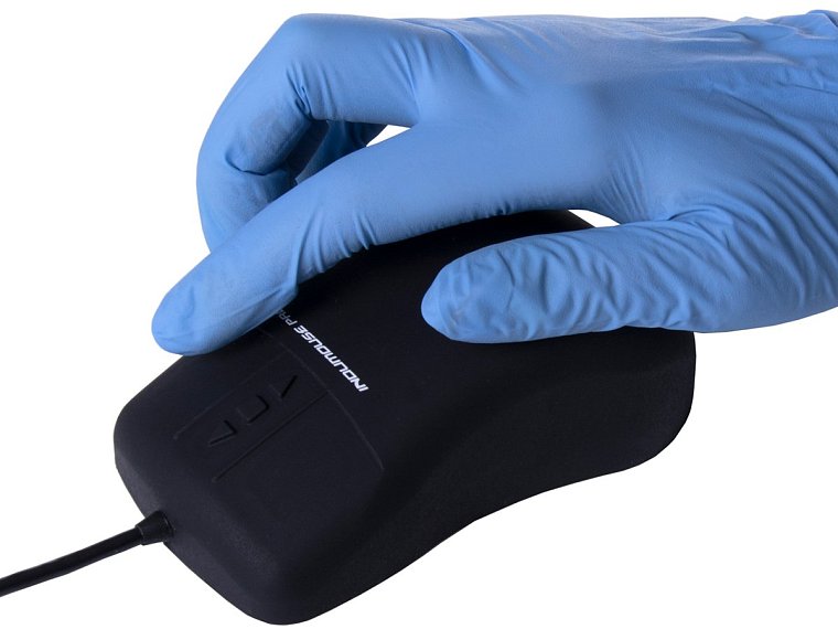 Myš hygienická INDUMOUSE, voděodolná, silikonová