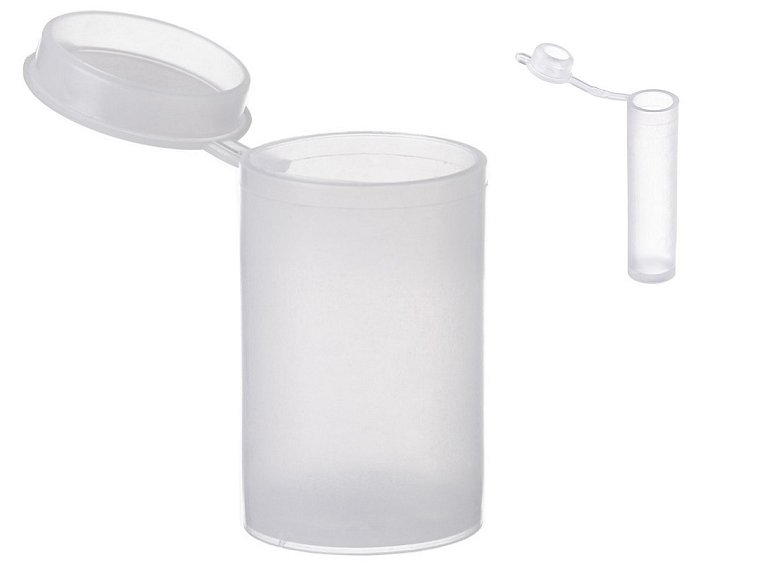 Nádobka na vzorky se zaklapávacím víčkem, LDPE