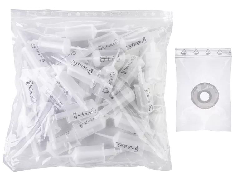 balení nástavců PD-TIPS II, objem 50 ml (součástí balení je 1 ks adaptéru)