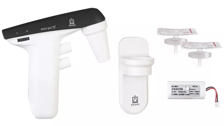 pipetovací nástavec accu–jet S, varianta bez AC adaptéru