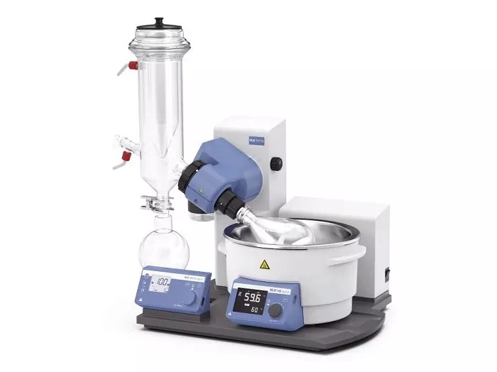 RV 10 digital Dry Ice Condenser s chladičem pro destilaci nízkovroucích látek pomocí suchého ledu