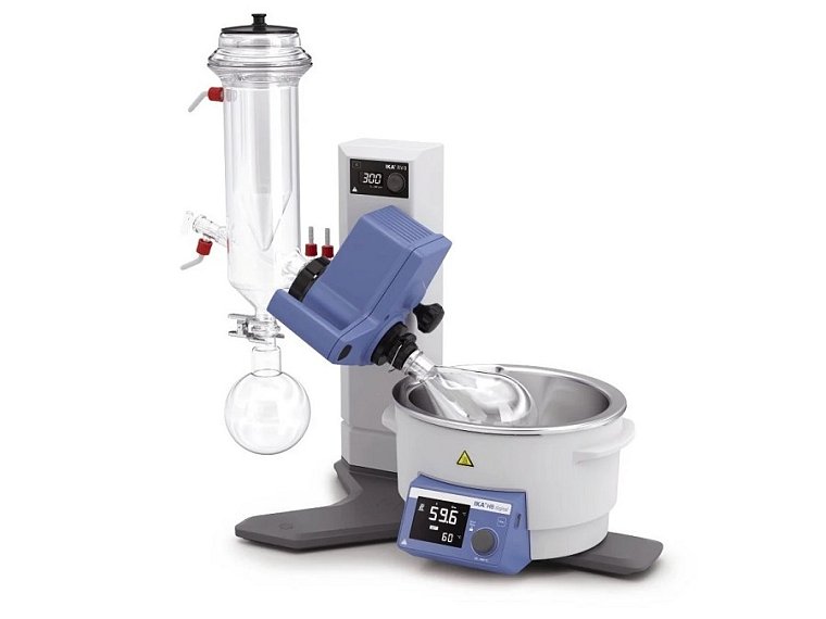 RV 8 Dry Ice Condenser s chladičem pro destilaci nízkovroucích látek pomocí suchého ledu