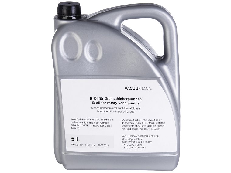 Olej k rotačním olejovým vývěvám Vacuubrand