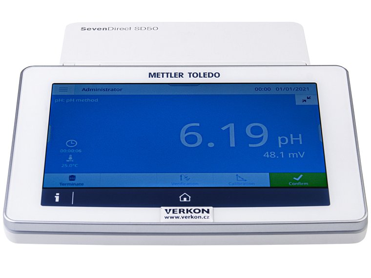 pH/ion metr stolní Mettler Toledo SevenDirect SD50