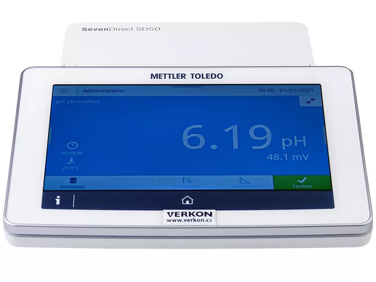 pH/ion metr stolní Mettler Toledo SevenDirect SD50