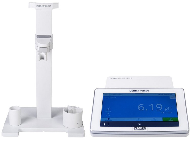 pH/ion metr stolní Mettler Toledo SevenDirect SD50