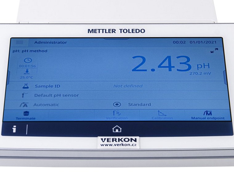 pH/ion metr stolní Mettler Toledo SevenDirect SD50