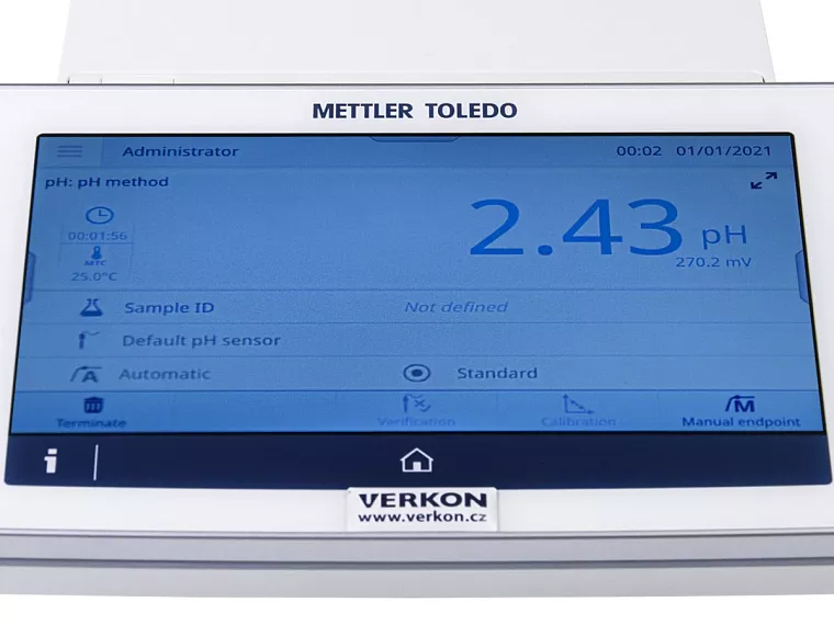 pH/ion metr stolní Mettler Toledo SevenDirect SD50
