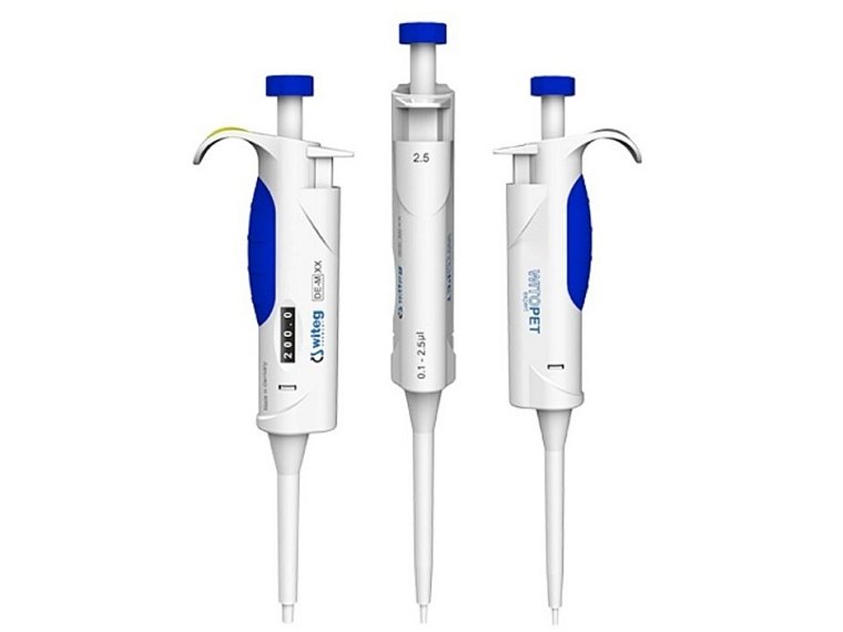 Pipeta jednokanálová WITOPET expert s nastavitelným objemem, Witeg
