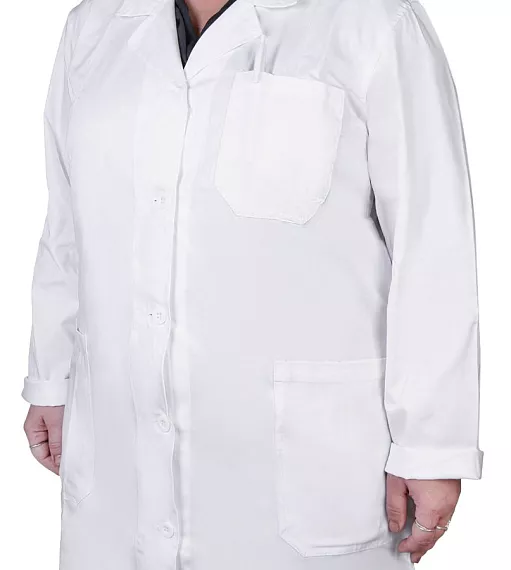 Plášť dámský, bílý