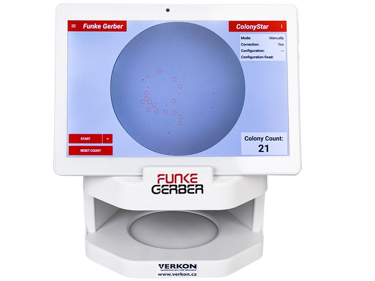 Počítadlo kolonií Funke Gerber ColonyStar automatic