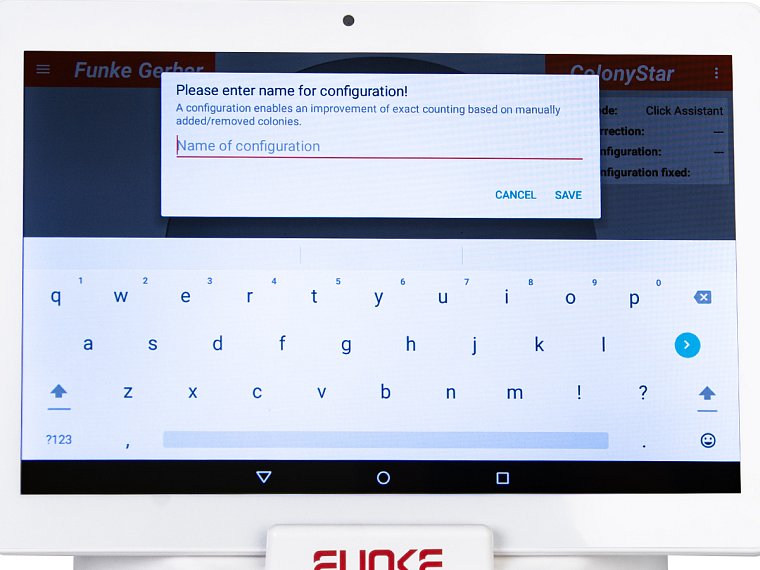 Počítadlo kolonií Funke Gerber ColonyStar automatic