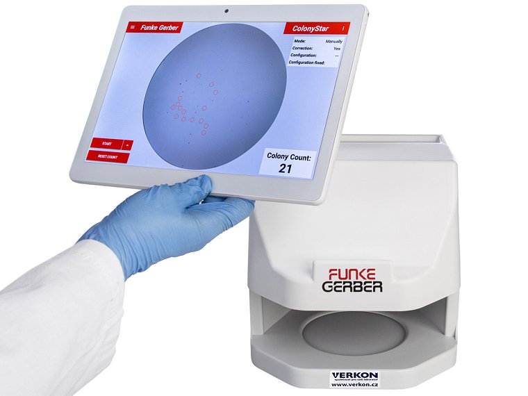 Počítadlo kolonií Funke Gerber ColonyStar automatic