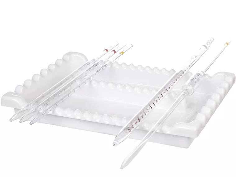 Podnos na pipety, PVC
