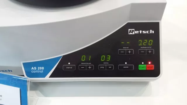 AS 200 control, ovládací panel