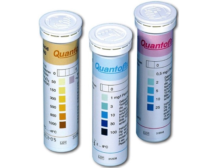 Proužky testovací QUANTOFIX pro semikvantitativní analýzu