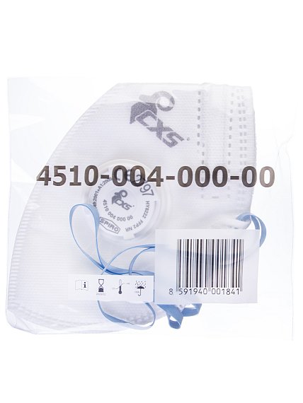 Respirátor skládací/tvarovaný, SPIRO