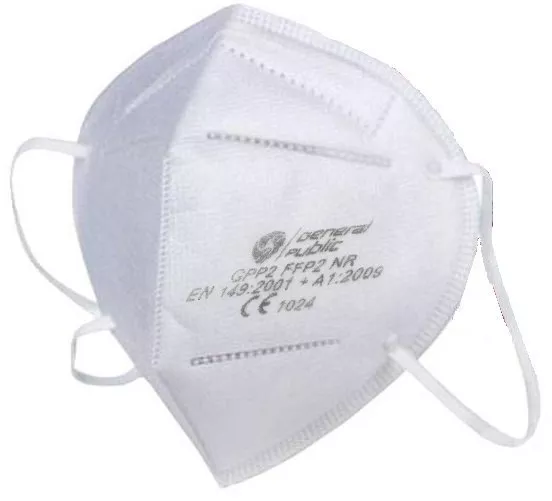 Respirátor skládací / tvarovatelný GPP2, třída ochrany FFP2