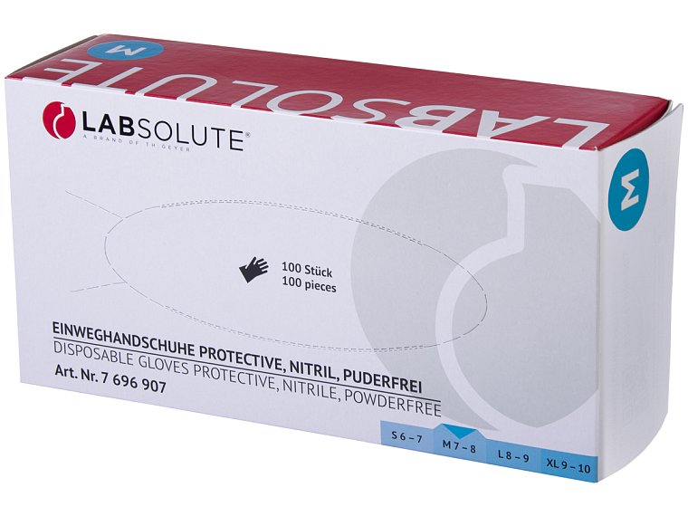 Rukavice nitrilové Protective, jednorázové, bez pudru