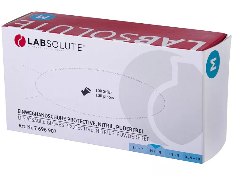 Rukavice nitrilové Protective, jednorázové, bez pudru